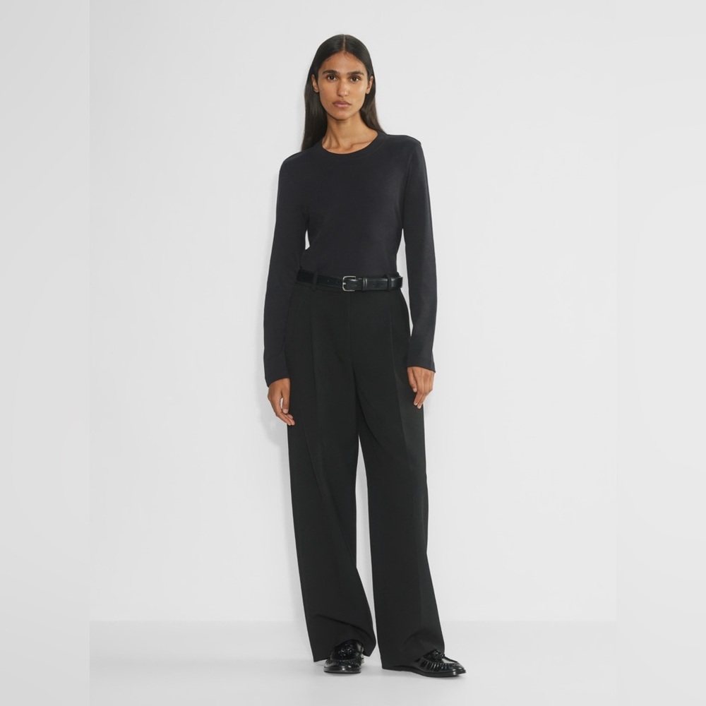 Babaton Pleated Pant - Short - US 10